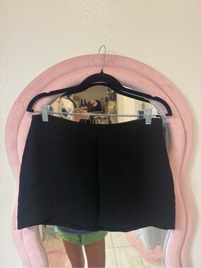 Reformation Black Mini Skirt